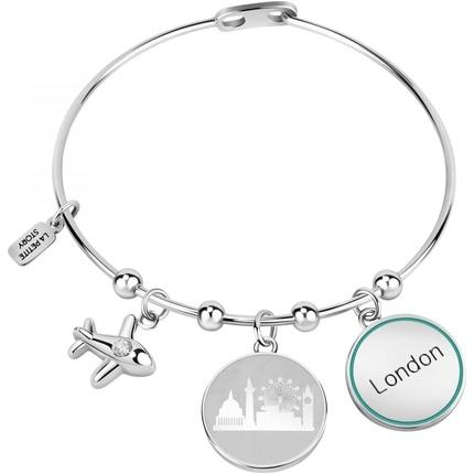 La Petite Story Traveling solid bracelet Myself LPS05ATA03 (Edelstahl)