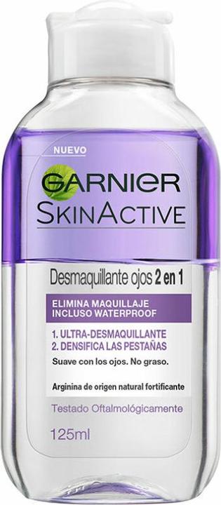 Garnier ESSENCIALS desmaquillador ojos 2en1 125 ml (Make-Up Entferner, 125 ml)