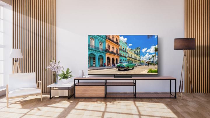 Produktbild Samsung Serie 9 TV QE65S90CATXZT OLED 4K, Smart TV 65' Neural Quantum 4K Processor, Dolby Atmos und (65", S90C, OLED, 4K, 2023)