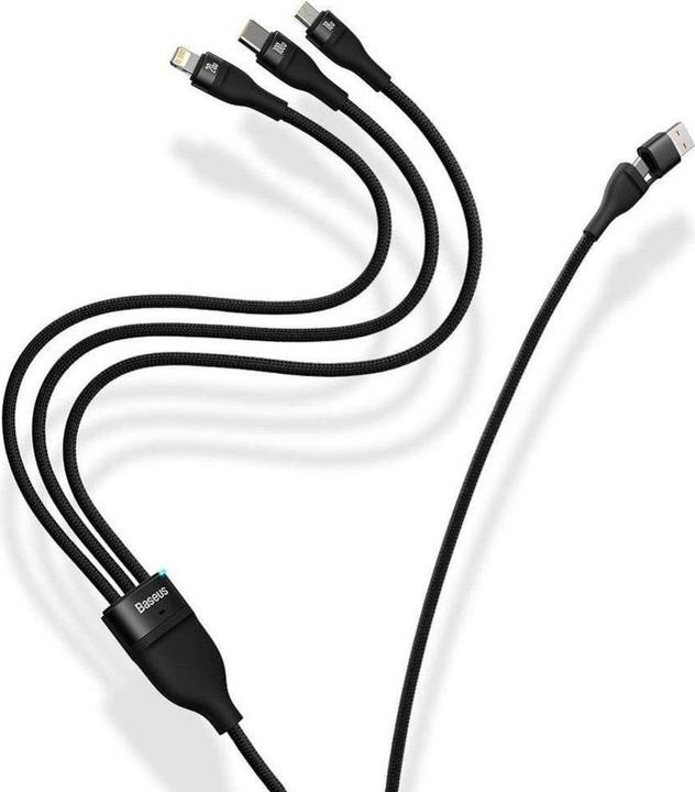 Actual product image Baseus Flash Series II USB Type C (1.20 m, USB 3.2 Gen 1, 100 W)