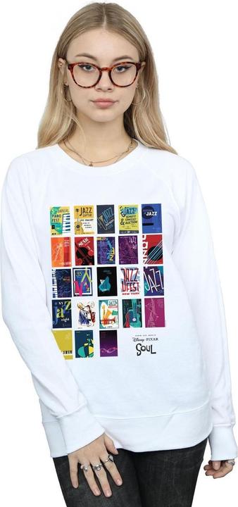 Actual product image Disney Womens/Ladies Soul Jazz Poster Wall Sweatshirt (XL)