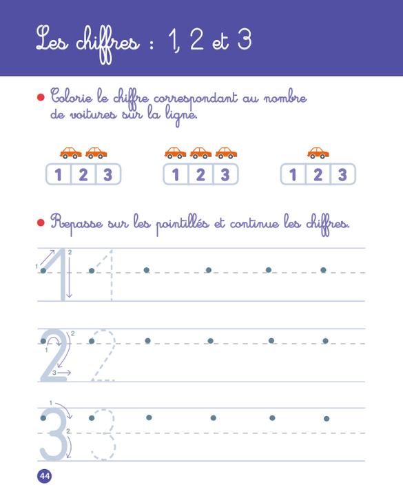 Image du produit Mon cahier d'écriture, grandes lettres : PS-MS, dès 3 ans (Français, Collectif, 2017)