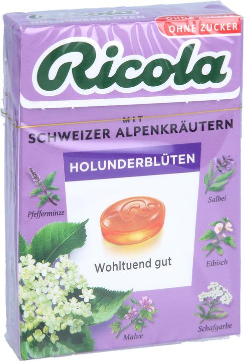 Immagine prodotto Ricola oZ Scatola di fiori di sambuco, 50 g BON (1 pz., 50 g)