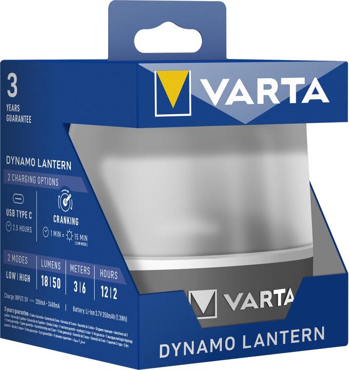 Immagine prodotto Varta Lanterna Dinamo (50 lm)