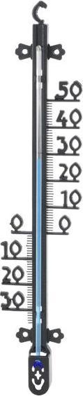 Eva- Kochen und Haushalt Eva Hauswandthermometer Schwarz26 cm, 3550