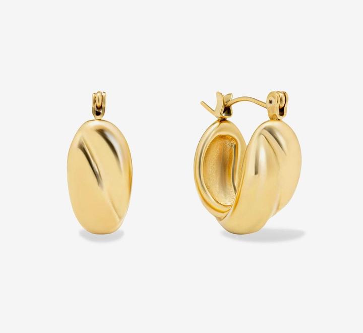 Sensora Jewelry Double Hoops Ohrringe (Edelstahl)