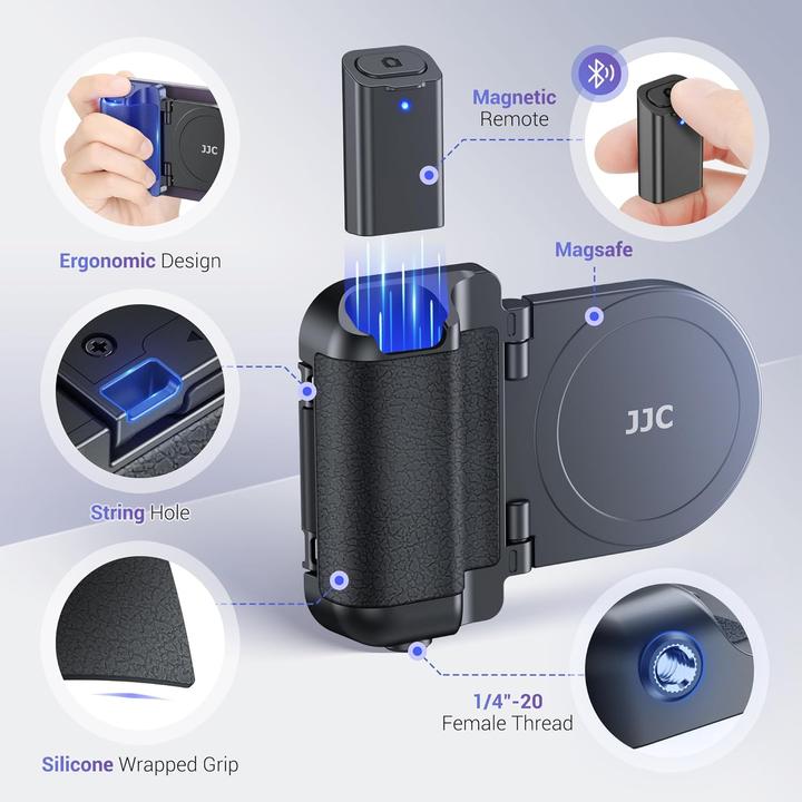 Immagine prodotto JJC MSG P1 impugnatura per fotocamera nera