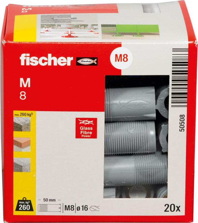 Actual product image Fischer FIS 050508 Lever M 8 (20 pcs.)