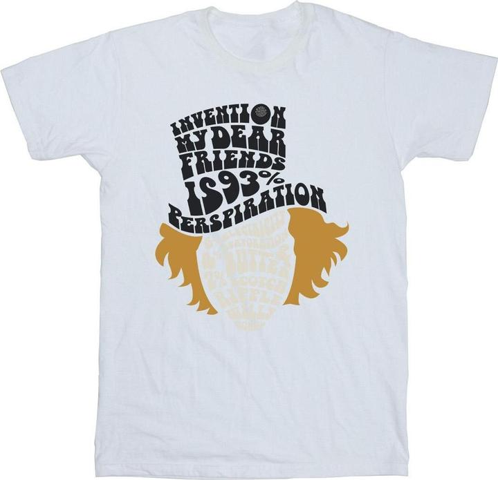 Produktbild Willy Wonka & the Chocolate Factory Willy Wonka Typed Head TShirt Jungen (140, 146)