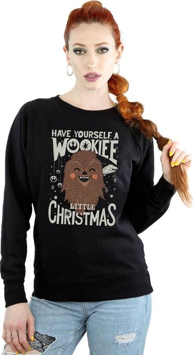Immagine prodotto Star Wars Wookiee Little Christmas Felpa Donna (L)