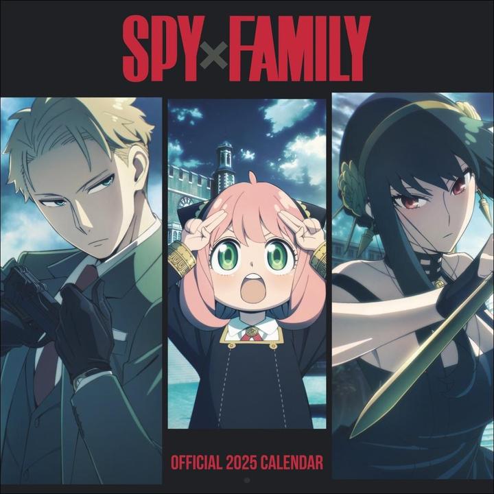 Actual product image Spy x Family brochure calendar 2025 (English)