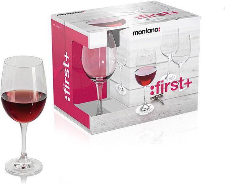 Actual product image Montana Furniture First (42 cl, 6 Glasses, Red wine glasses)