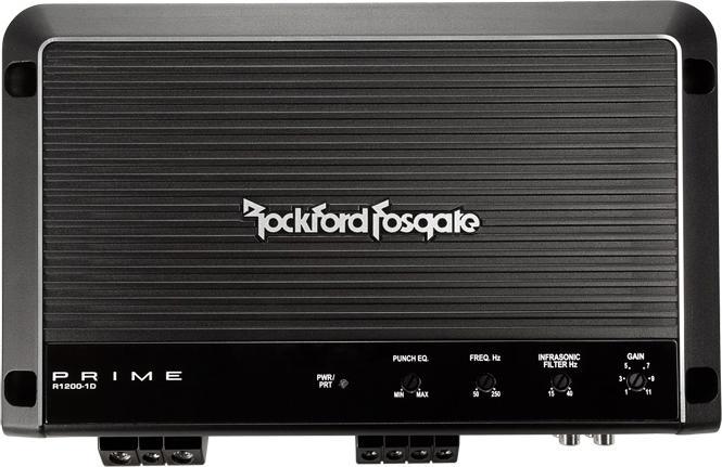 Produktbild Rockford Fosgate Prime R1200-1D digitaler Monoblock Verstärker (Mono-Verstärker)