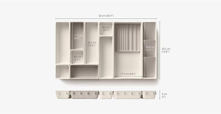 Actual product image Joseph Joseph MakeUp Organiser Viva Set