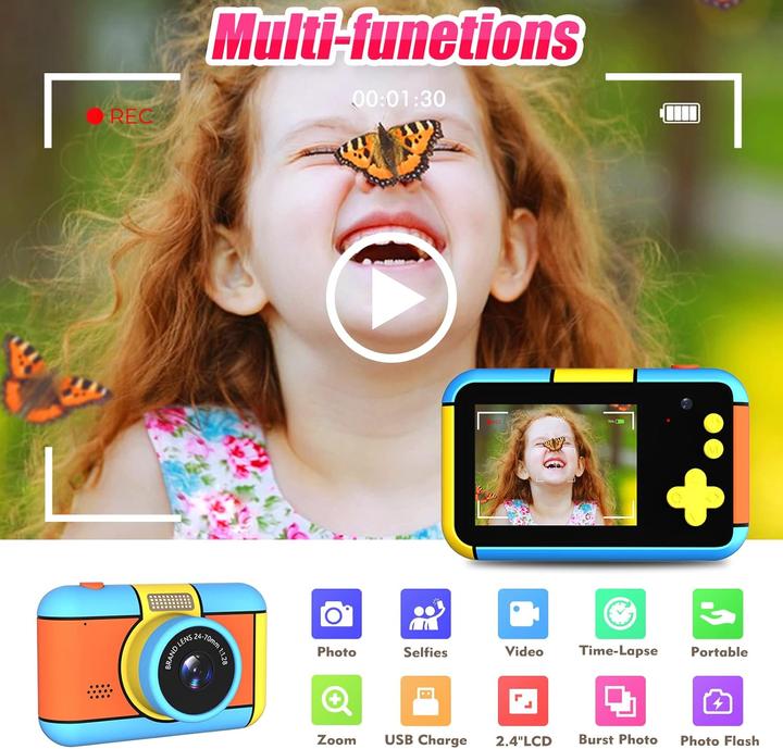Image du produit BaFuland Digitalkamera für Kinder mit Selfiefunktion
