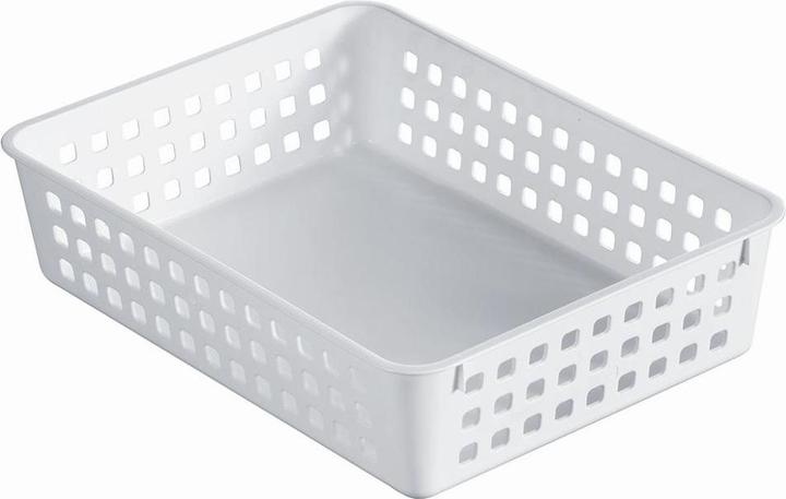 Actual product image Wuellner Stacking baskets (plastic * Assorted colours * Can be used to divide cupboards or as a storage