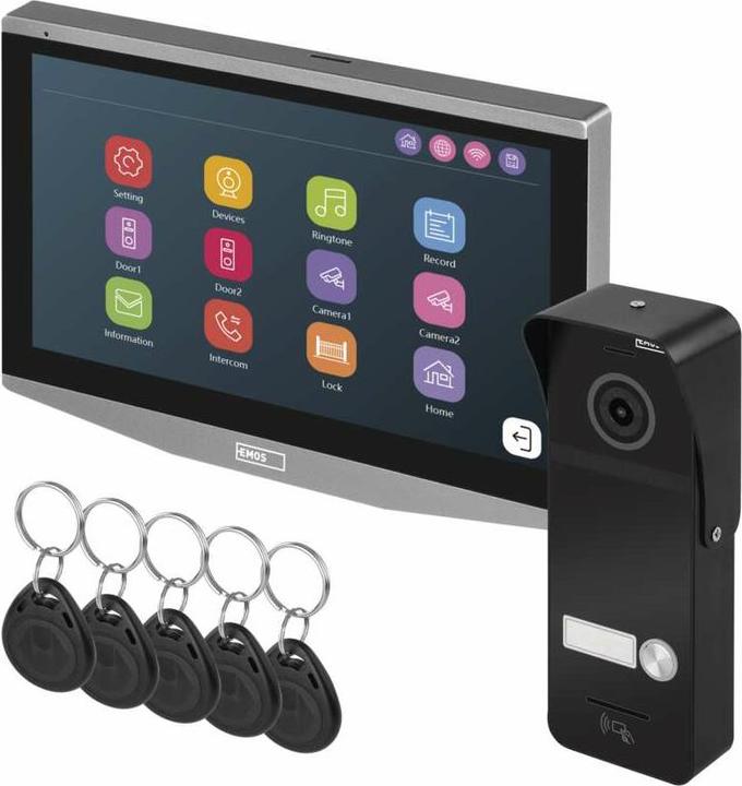 Productafbeelding Emos GoSmart IP-750A video deurintercom met WiFi (Bedraad)
