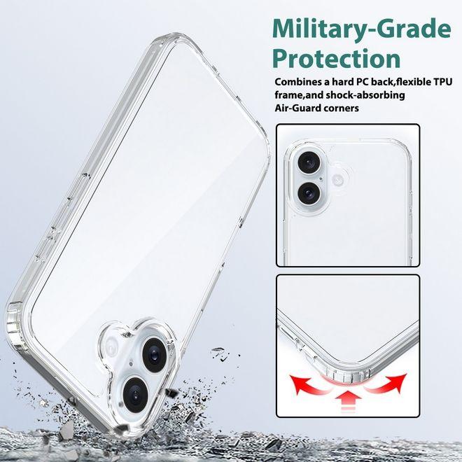 Actual product image MU Classic RJT Clear Case Series (Apple iPhone 16)