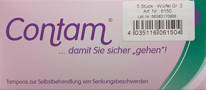 Produktbild Contam Würfel 37mm Grösse 2 (5 x)