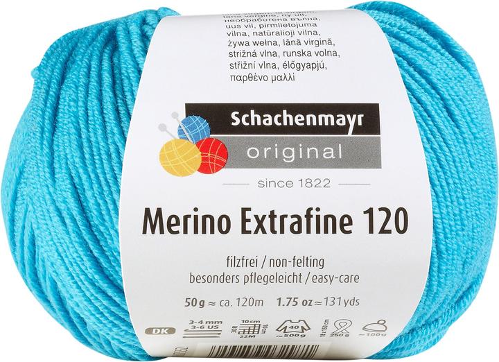 Actual product image Schachenmayr Wool Merino Extrafine 120 (0.10 m)