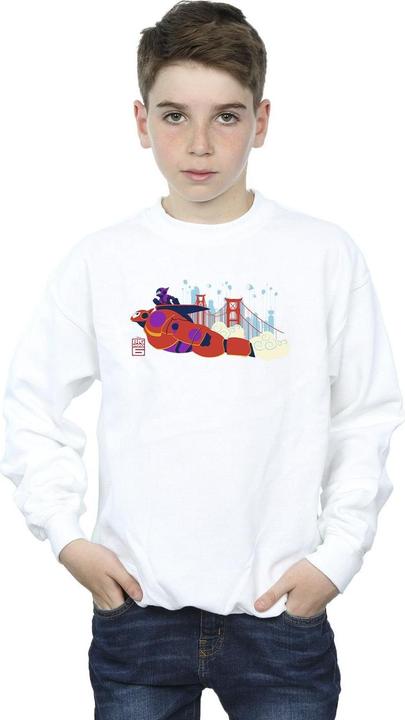 Immagine prodotto Disney Big Hero 6 Baymax Hiro Bridge Felpa Ragazzi (140, 146)