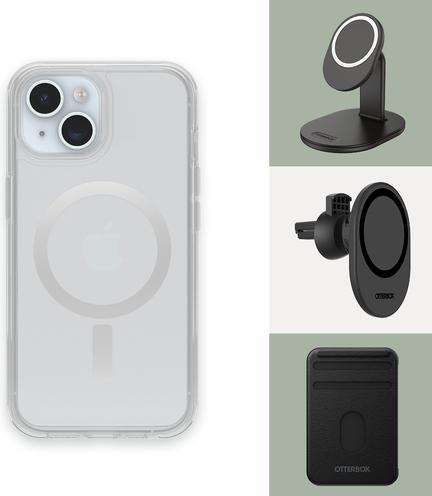 Produktbild OtterBox Symmetry mit MagSafe (Apple iPhone 15, Apple iPhone 16e, Apple iPhone 13, Apple iPhone 14)
