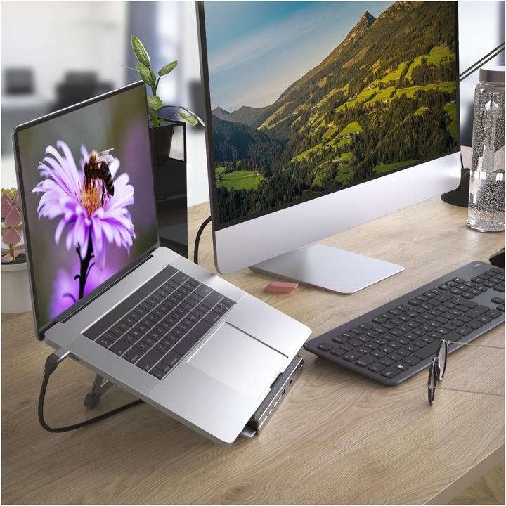 Immagine prodotto Hama Connect2Office Stand (USB-C, 12 Porti)