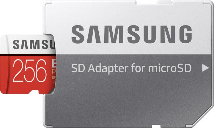 Samsung Evo+ (256 GB, microSDXC, U3, UHS-I)