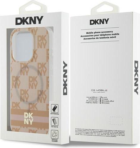 Produktbild DKNY DKHMP13LHCPTSP iPhone 13 Pro / 13 6.1" różowy/pink hardcase IML Checkered Mono Pattern & Printe (Apple iPhone 13 Pro)