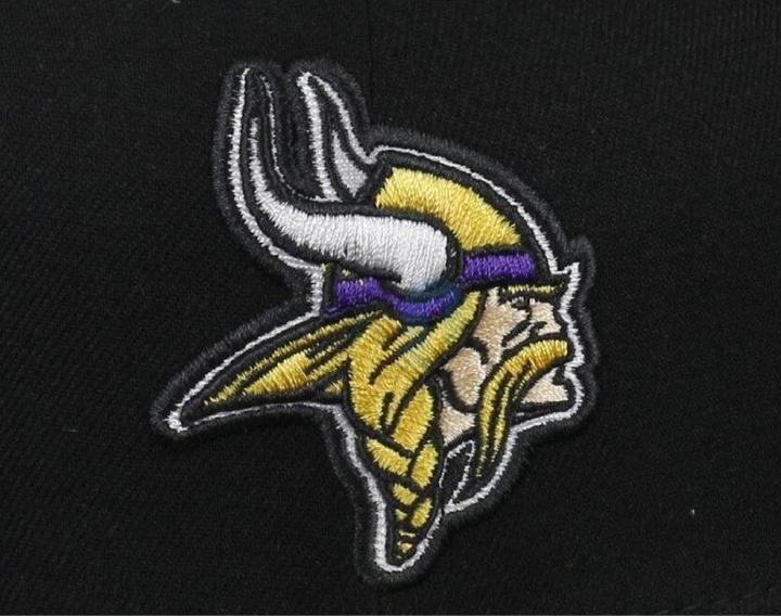 Produktbild New Era NFL - Minnesota Vikings - 59Fifty Cap schwarz 7 1/8 (56)