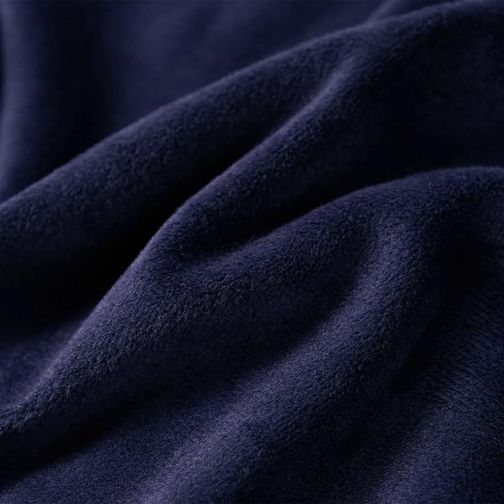 Image du produit VidaXL Veste à capuche enfant bleu marine 116,Composition : 94% Polyester (116)
