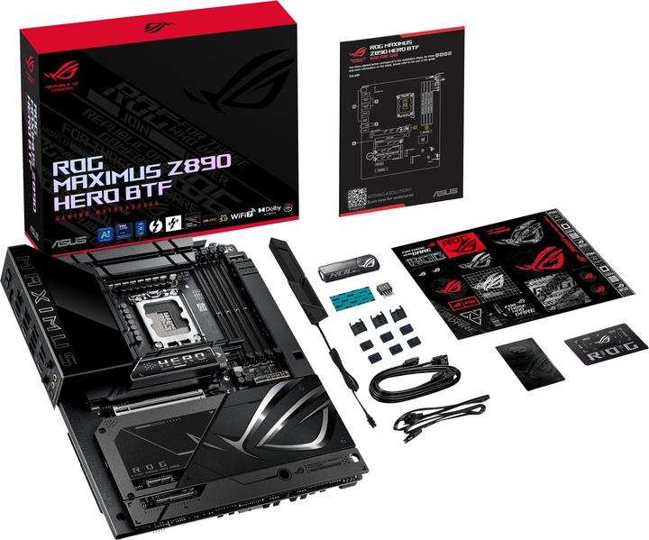 Immagine prodotto ASUS Rog Maximus Z890 Hero Btf (LGA 1851, Intel Z890, ATX)