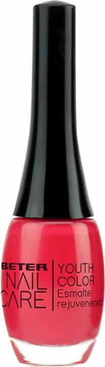 Beter Nail Care Youth Color Nail Polish No. 034 Strawberry Red 11ml (Nº 034 Rouge Fraise, Farblack)