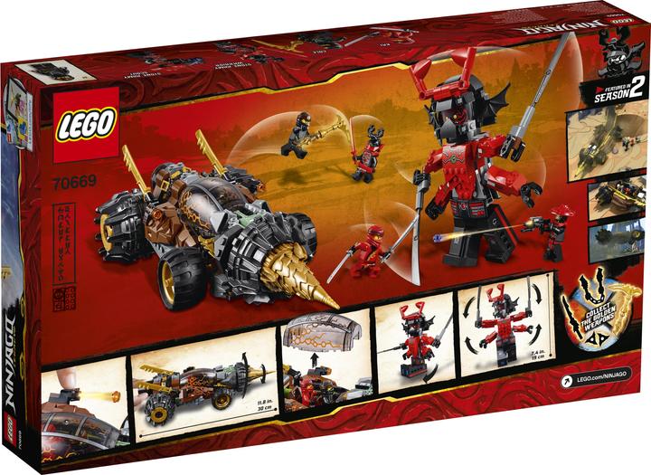 Actual product image LEGO Cole’s Earth Driller (70669, LEGO Ninjago)