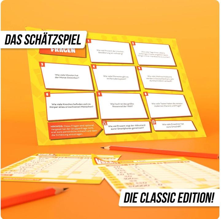Produktbild Denkriesen VOLL VERSCHÄTZT A4-Block - Knapp daneben ist auch gewonnen. - Classic Edition (Deutsch)