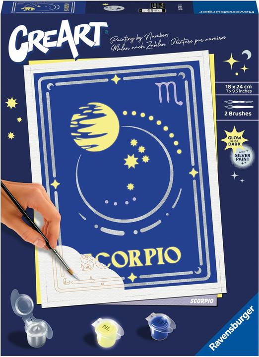 Immagine prodotto Ravensburger CreArt - Pittura per numeri 23740 - Scorpione - da 14 anni