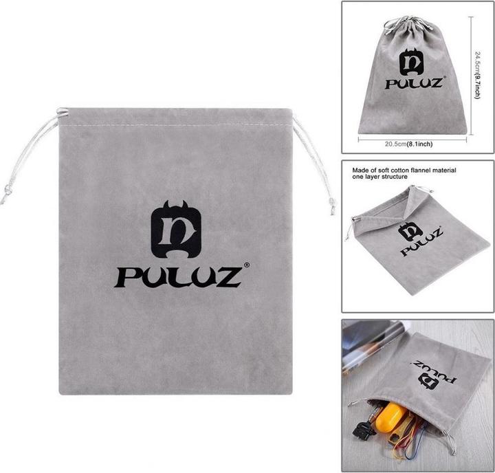 Actual product image Puluz 53 in 1 Accessories Ultimate Combo Kits for sports cameras PKT16