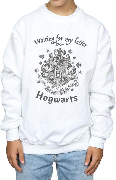 Actual product image Boys Hogwarts Waiting For My Letter Sweatshirt (116)