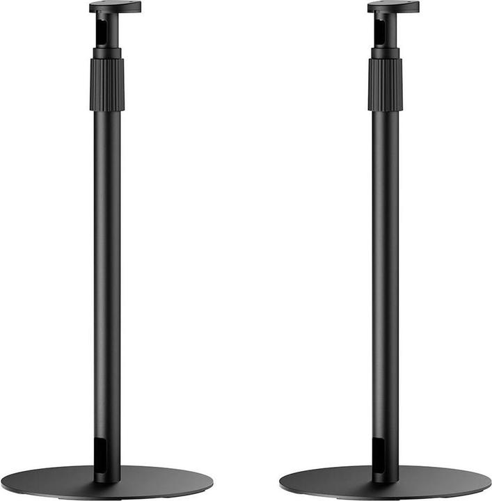 Produktbild myWall My Wall HS49L Lautsprecher-Ständer Starr, Höhenverstellbar Schwarz 2 St. (1 Paar, Ständer, Höhenverstellbar, Nicht beweglich)