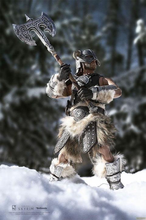 Actual product image Purearts The Elder Scrolls V: Skyrim - Deluxe Dragonborn 1:6 Scale Figure