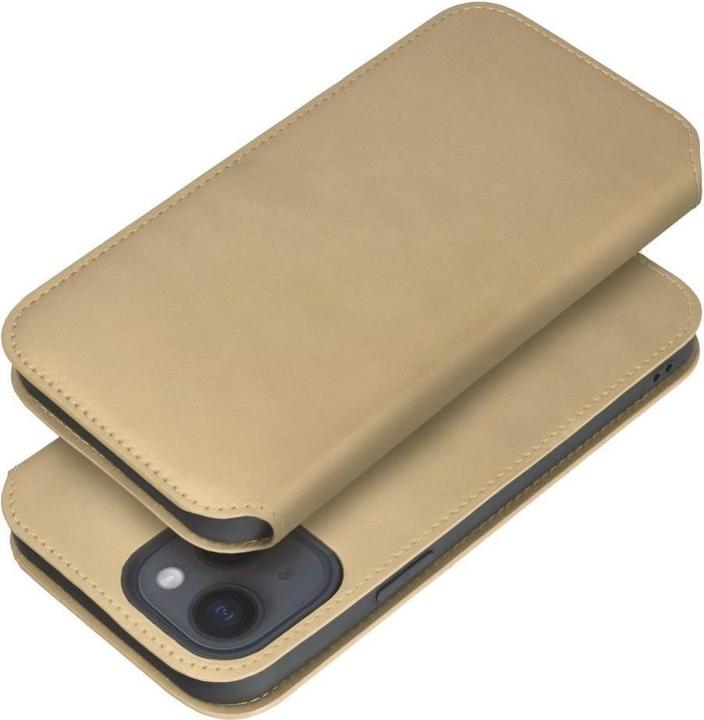 Produktbild OEM Book case DUAL POCKET Book case for IPHONE 16 gold (Apple iPhone 16)