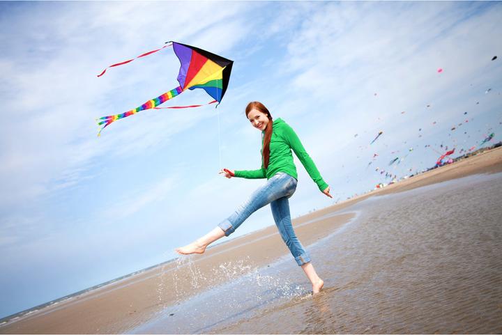 Produktbild Invento Drachen Simple Flyer Rainbow