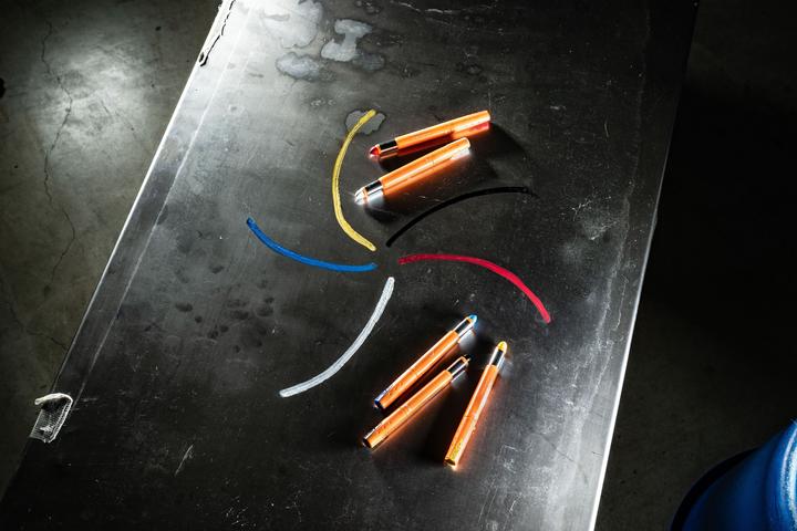 Actual product image Pica GEL Signal marker SB (Black, 8 mm)