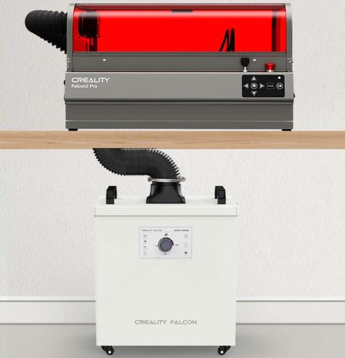 Produktbild Creality Falcon YW200 Rauchabsaugung mit Filter (Reinigung)