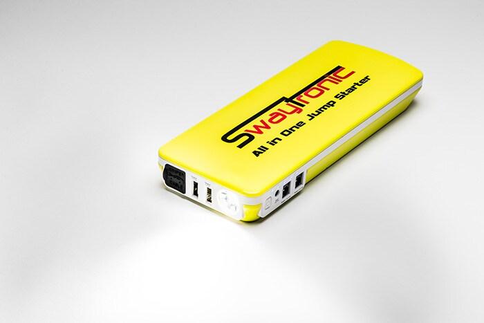 Produktbild Swaytronic All in One Jump Starter mit Migrol-Benzingutschein im Wert von 50 Fr. (600 A, 18000 mAh)
