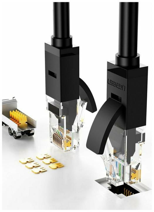 Productafbeelding Ugreen Plat lint RJ45 LAN Ethernet Cat6 UTP 1 Gbit (UTP, CAT6, 1 m)
