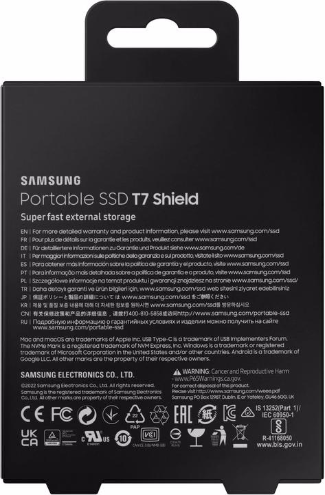 Produktbild Samsung T7 Shield (1000 GB)