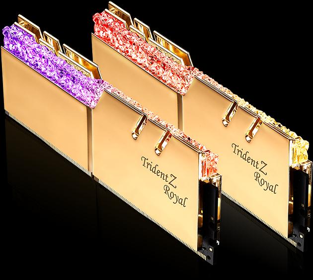 Produktbild G.Skill Trident Z Royal (2 x 8GB, 4266 MHz, DDR4-RAM, DIMM)