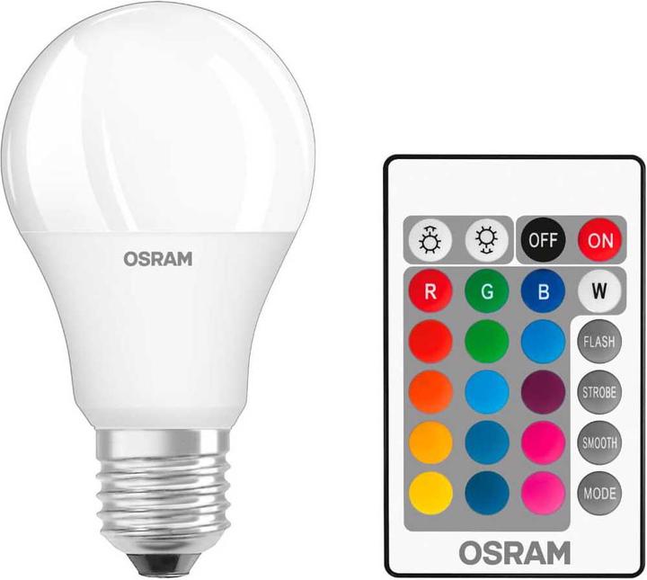 Osram Star+ Remote Control Rgbw (E27, 9.70 W, 806 lm, 1 x, G)