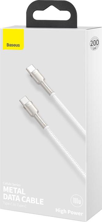 Actual product image Baseus USB C — USB C (2 m, USB 2.0)